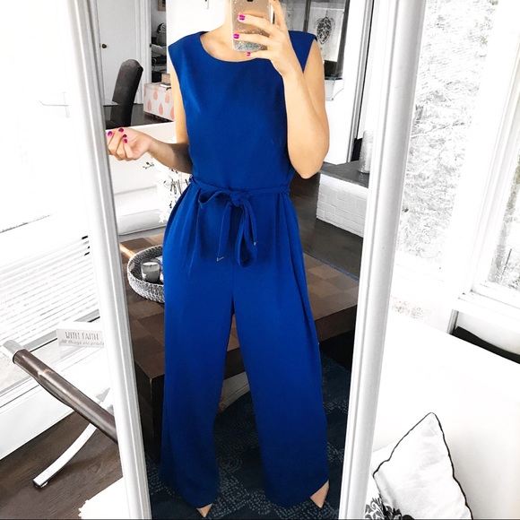 Tommy Hilfiger Pants - 🆕 TALL TOMMY HILFIGER ROYAL BLUE JUMPSUIT!